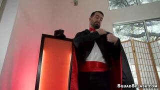 Petite Maria Kazi take on monster cock