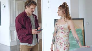 Latina wife Vanessa Vega caught masturbating in their new home