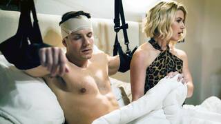 Big tit stepmoms helping hand has stepson expecting more now