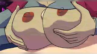 Boyfriend and Sunday having hard sex on stage