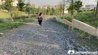 I met a jogger that wanted sex