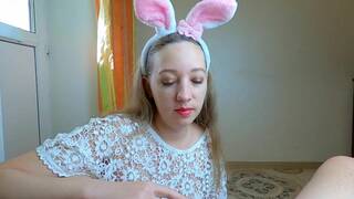 Teen Deepthroats Older Man - Amateur Blowjob Ends with a Throatpie