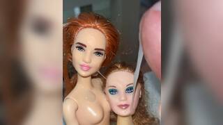 Redhead Barbie Slutty Barbie Blonde Barbie cumshots