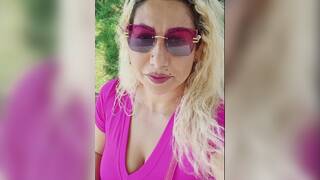 Renata is alone at home fingering herself and her husband is at work