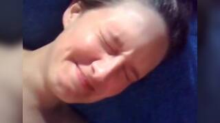 Natalie from Torquay closeup facial