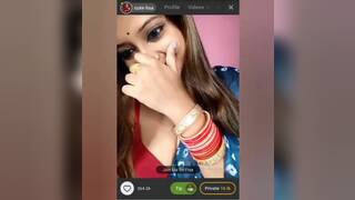 Lisa bengali bhabi full face cam