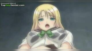 Beautiful teen in tights gets amazing cumshot