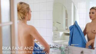 Dane Jones Perfect blonde Rika Fane big dick orgasm with romantic stranger