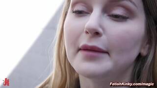 Agent Seth Gamble fucks stepsister Bunny Colby and hacker Charlotte Sartre in bondage