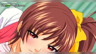 Beautiful busty horny teen having sex