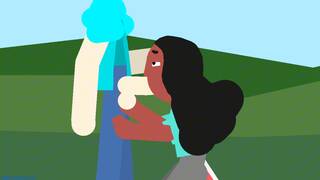 Connie's Throat Training | Sticknodes Porn Animation