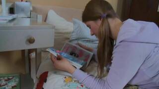 Busty teen loves sucking big cock FERR-ART