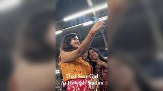 Desi Sexy At Howrah Station