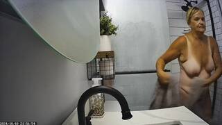 Joanne Tanner a Real Teacher Caught in the Shower