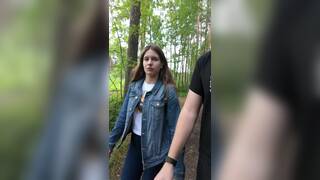 I ejaculated in her mouth in the woods