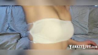 Post-Gym Solo Female Orgasms on Webcam