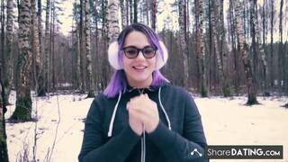 Public Blowjob - Huge Cum Load in the Park