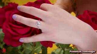 MILF stepmom dominates stepdaughter