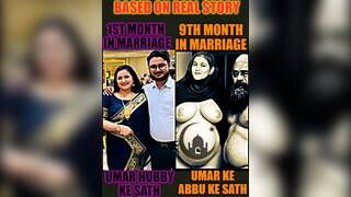 Anam bhabhi apne hubby ke chote lund pe hasti hui