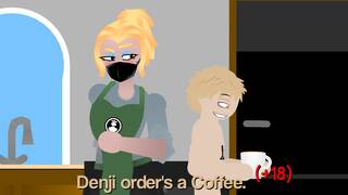 StickNodes Sex: Denji Orders a Coffee