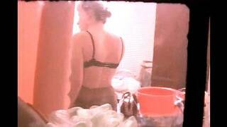 Peeking at my stepmom (panty and pantyhose)