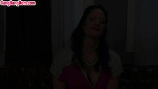 Busty gangbanged bitch holes filled