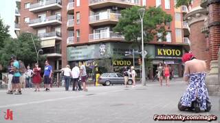 Humiliated and paraded through the streets and banged in public bar