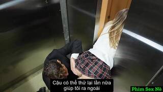 Fuck when we are stuck in the elevator