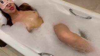 Friday Night Bathroom Blowjob with a Hot Brunette Teen Amateur Babe