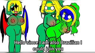 Empire of Brazil futa + Brazil + Albano-Brazilian Empire