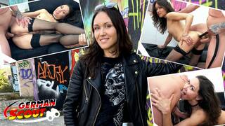 GERMAN SCOUT - DP Anal Sex Casting for small dirty MILF Cougar Kristina Grace