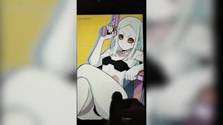small cum tribute for hot anime girl