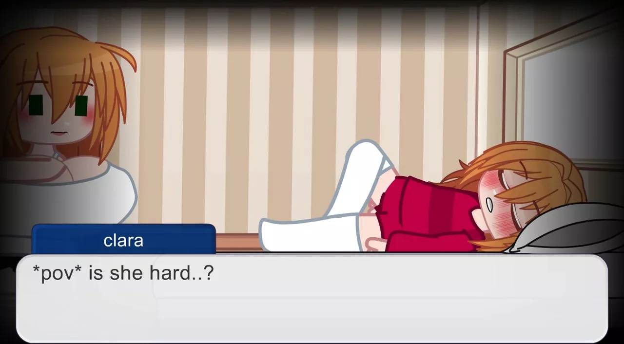 a gacha girl basking in satisfaction