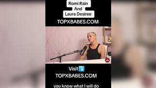 Romi rain and Laura Desiree