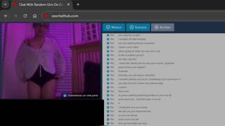 Cute American teen masturbate with me on chat