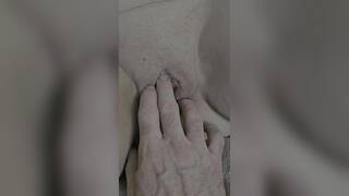 I end up getting wet with his caresses