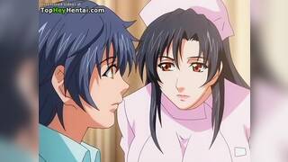 Busty girls in uniform getting fucked by horny guy