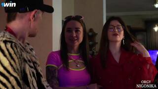 SANIVTEME from ORGY4, a 90s fashion-filled fucky-fucky of best XXX!