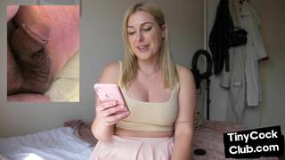 Nasty bigtitted babe comment small cocks