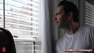 Tommy Pistol fists and fucks bound sneaky and conniving neighbor Maya Woulfe