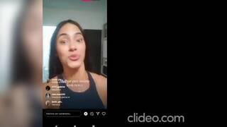 Pagou desafio na live do insta