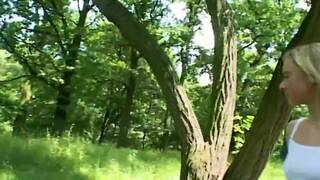 sweet-german-teen-pleasing-her-tight-pussy-in-the-woods-part 2