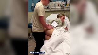 Silent Public Pussy Fuck In The Hospital