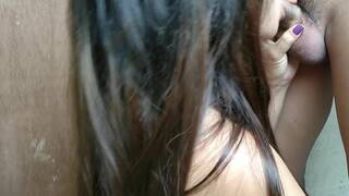 Asian Amateur Babe in Blowjob Creampie Video