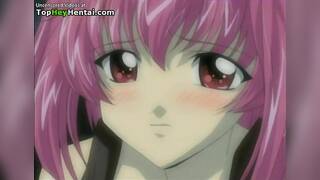 Lovely hentai babe enjoys sex