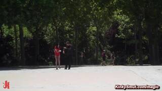Lilyan Red craves public disgrace and anal gangbang fuck