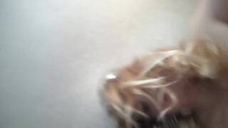 Blonde Teen Masturbates on Webcam to Orgasm