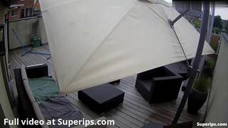 IPCAM – Petite German wife gets fucked outdoors