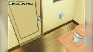 Sweet babe gets hot cumshot by horny friend