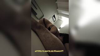 Teen asian escort giving blowjob